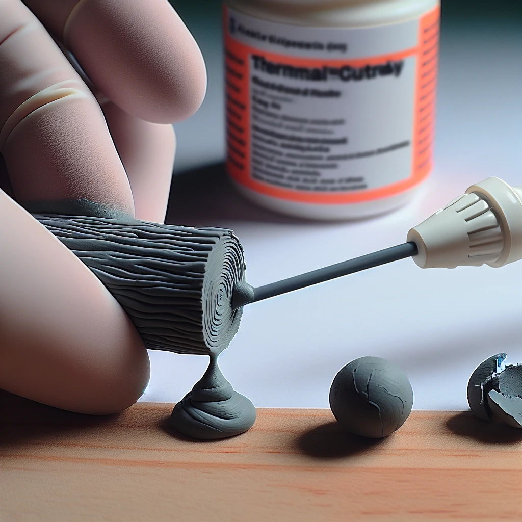 Thermal putty is a soft material and easily conform to irregular surfaces and fill larger gaps. Thermal Gel do not cure over time, suitable for frequent disassembly may be required.