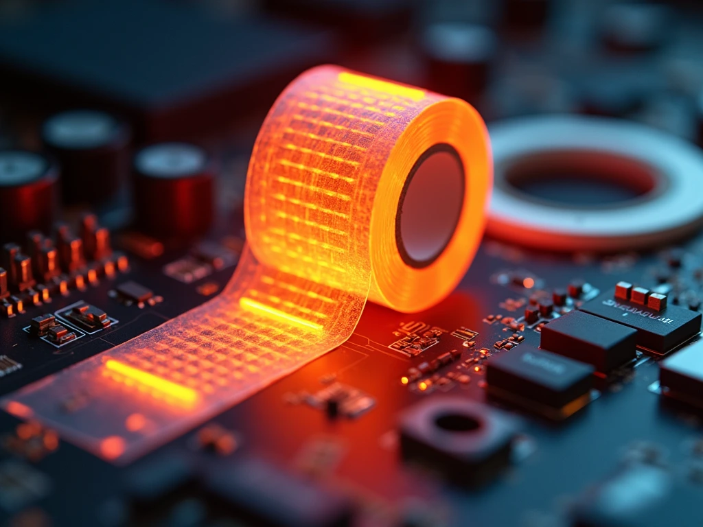 LiPOLY ST6000 is a thermally conductive tape which can be used to mount heat sinks and other devices to hot components. With a thermal conductivity of 1.8 W/m*K and UL 94V-0 approval this product can be used in the most critical of thermal applications