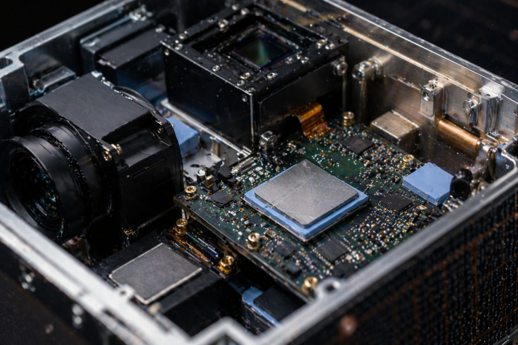 Low-Outgassing Thermal Interface Materials for LEO Satellite Thermal Management For Low Earth Orbit satellite manufacturers, optical payload designers, and space-grade electronics engineers, outgassing is not just a material concern. It is a mission reliability risk. In LEO satellite systems, thermal interface materials play a critical role in transferring heat away from electronic components, power modules, sensors, communication systems, and optical payloads. However, when these materials are exposed to high vacuum, rapid thermal cycling, and long-duration operation in orbit, material stability becomes just as important as thermal conductivity. Traditional silicone-based thermal pads, thermal greases, and gap fillers may contain low-molecular-weight siloxanes or other volatile compounds. Under vacuum and elevated temperature conditions, these substances may outgas, migrate, and condense on sensitive surfaces. This can lead to micro-contamination, electrical contact failure, sensor drift, optical degradation, and long-term performance loss. For this reason, low-outgassing thermal interface materials are increasingly important for LEO satellite thermal management, aerospace electronics, optical systems, and other vacuum-sensitive applications. ChatGPT Image 2026年4月24日 下午05 53 46 For Low Earth Orbit satellite manufacturers, optical payload designers, and space-grade electronics engineers, outgassing is not just a material concern. It is a mission reliability risk. In LEO satellite systems, thermal interface materials play a critical role in transferring heat away from electronic components, power modules, sensors, communication systems, and optical payloads. However, when these materials are exposed to high vacuum, rapid thermal cycling, and long-duration operation in orbit, material stability becomes just as important as thermal conductivity. Traditional silicone-based thermal pads, thermal greases, and gap fillers may contain low-molecular-weight siloxanes or other volatile compounds. Under vacuum and elevated temperature conditions, these substances may outgas, migrate, and condense on sensitive surfaces. This can lead to micro-contamination, electrical contact failure, sensor drift, optical degradation, and long-term performance loss. For this reason, low-outgassing thermal interface materials are increasingly important for LEO satellite thermal management, aerospace electronics, optical systems, and other vacuum-sensitive applications. Thermal management World Leader : LiPOLY TIMs®
